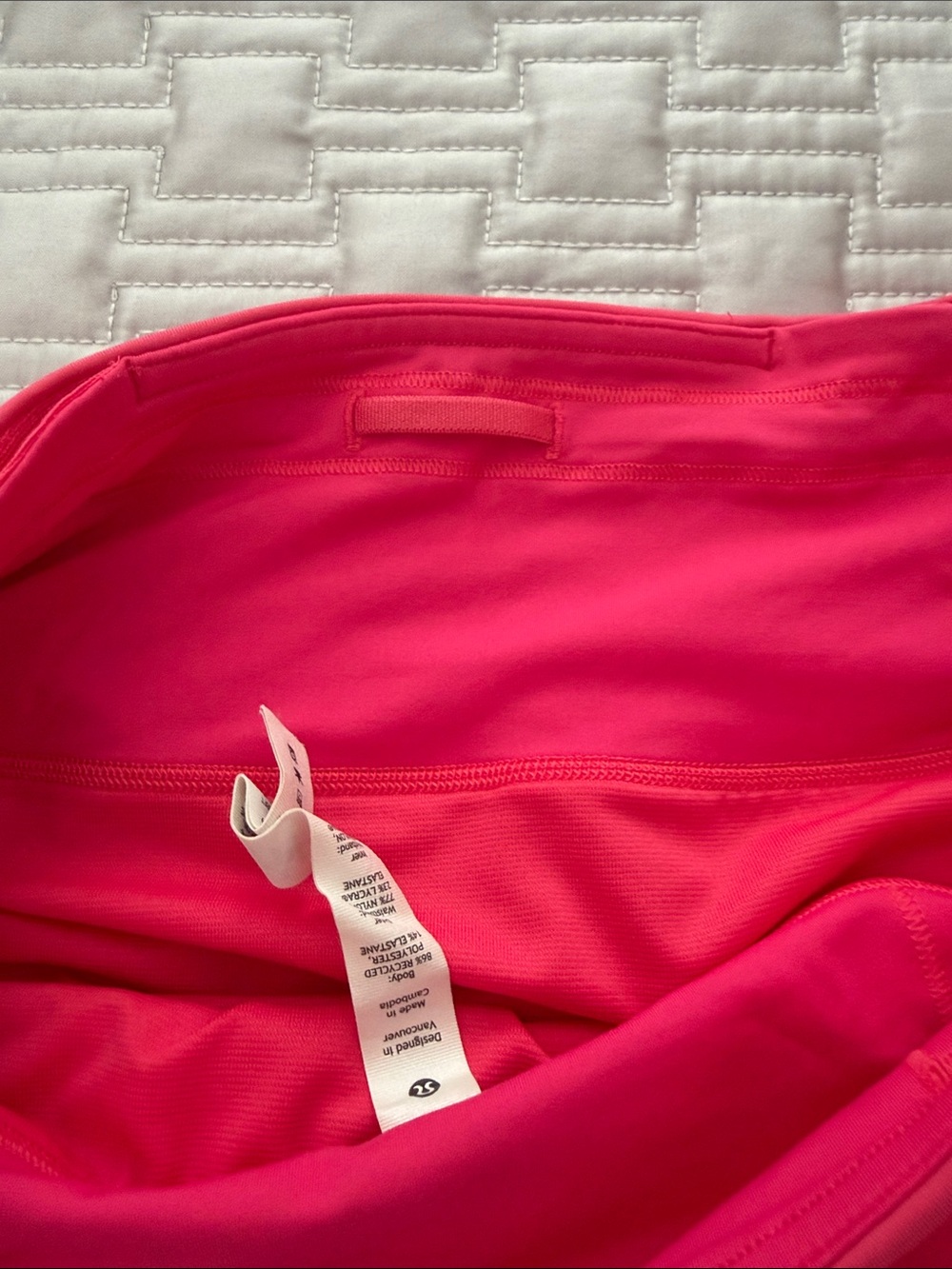lululemon athletica Hot Pink Athletic Shorts - Picture 4 of 5